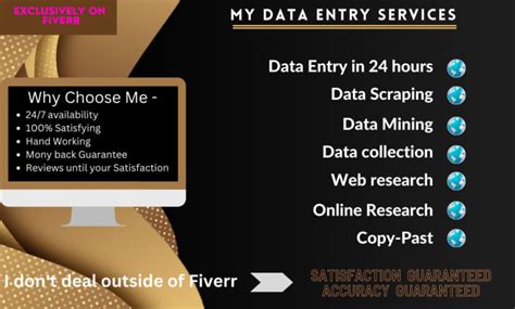 Do Data Entry Copy Paste Web Research Web Scraping And Excel Data