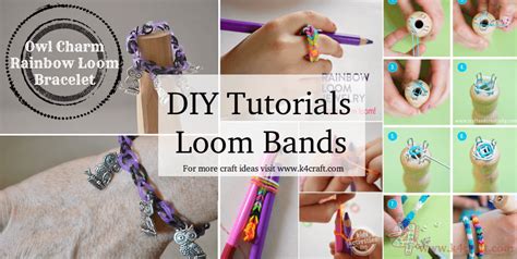 Diy Easy Tutorials How To Make Loom Bands K4 Craft