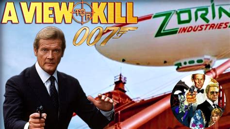 A View To A Kill 007 Roger Moore James Bond Tribute 4k YouTube