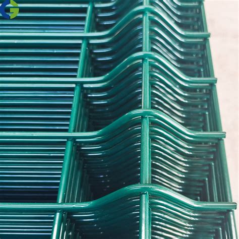 Hot Sale 3d Fencing Panel V Beam Bending Curved Welded Mesh Fence