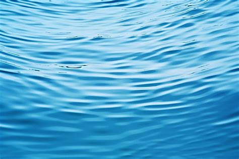 Blue Water Surface With Ripples And Waves Background Lucky Water