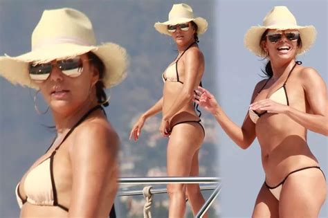 Eva Longoria Defies The Years In Skimpy Bikini As She Joins