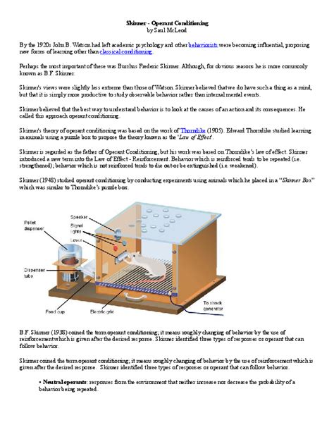 (DOC) Skinner -Operant Conditioning | manelyn binatao - Academia.edu