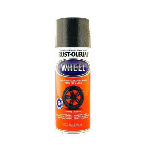 Aerosol Rust Oleum Llantas Grafito Brillante Grs Pintelux