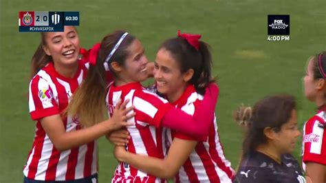 Gol De J Montoya Chivas 3 0 Rayadasl Ligabbvamxfemenil