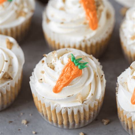 Mini Carrot Cake Cheesecakes