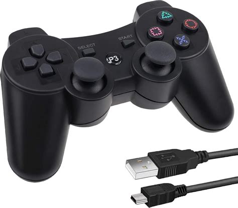 Lunriwis Wireless Controller Für Ps3 Wireless Controller Double Shock