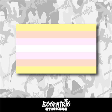 Pangender Pride Flag Vinyl Sticker - Eccentric Stickers