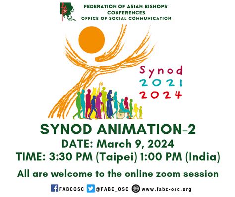 Synod Animation 2 Fabc Office Of Social Communication