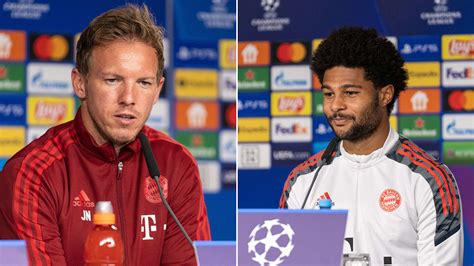 Video Press Conference Gnabry Nagelsmann Before Of Fc Bayern