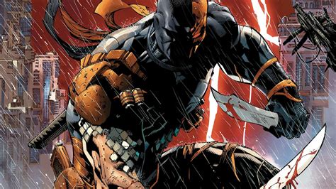 Hd Wallpaper Of Deathstroke Slade Wilson In Action