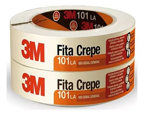 Fita Crepe 48mmx50 Metros 3m Uso Geral MercadoLivre