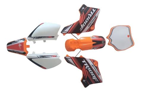 Carenagem Mini Moto Cross Pro Tork Tr100f Adesivada Mercado Livre