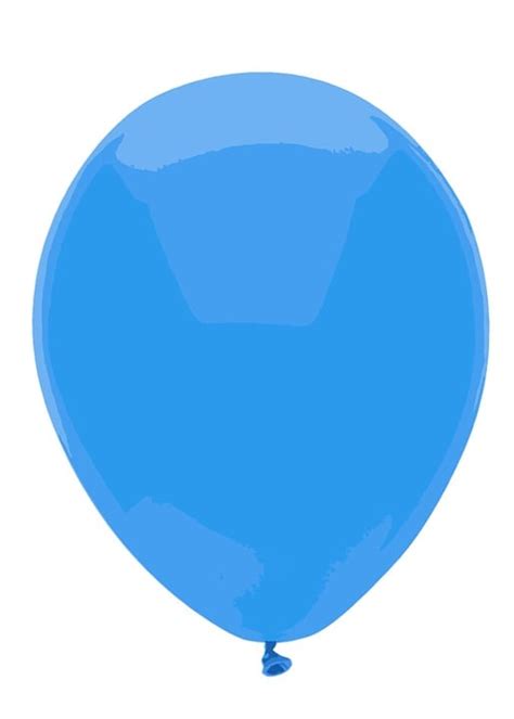 Blue Balloon Clip · Free image on Pixabay