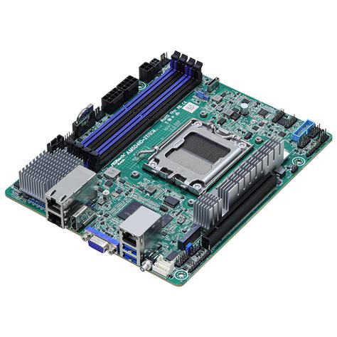 Asrock Am5d4id 2tbcm Asrock Mainboard Am5d4id 2tbcm Mini Itx Sockel Am5 Single Mainboard