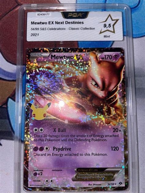 Pokémon célébration Mewtwo EX PCA 9 5 Kaufen auf Ricardo