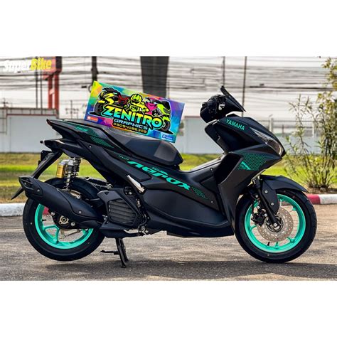 Aerox V2 Honeycomb Decals Shopee Philippines