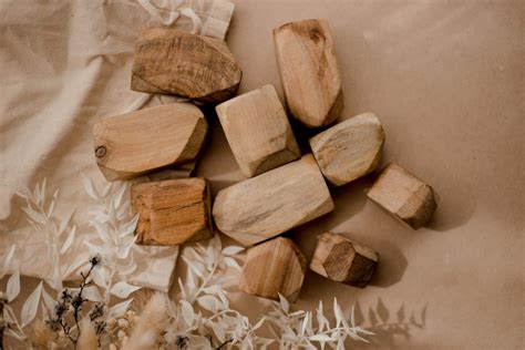 Natural Wooden Gems Qtoys Learning Through Play