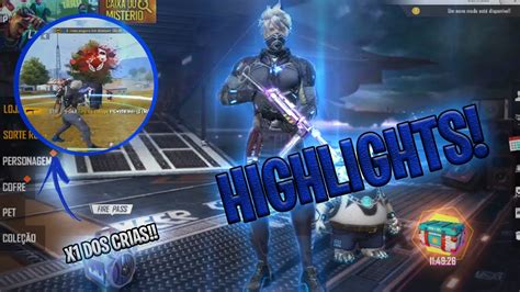 Aprendendo No Emulador Free Fire Highlights Youtube