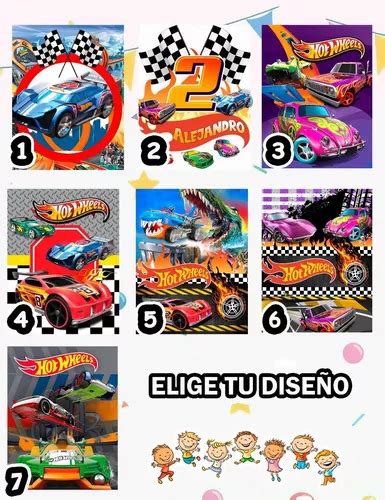 Dulceros Prsonalizados Recuerdos Hot Wheels Fiestas Pz En Venta En