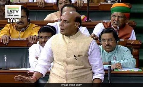 Blame It On Rahul Gandhi Says Rajnath Singh On Karnataka Crisis