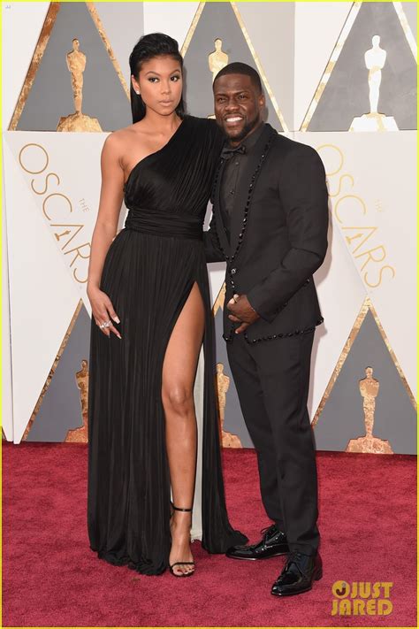 Kevin Hart Hits Oscars 2016 Carpet with Fiancee Eniko Parrish: Photo 3592291 | Oscars Photos ...