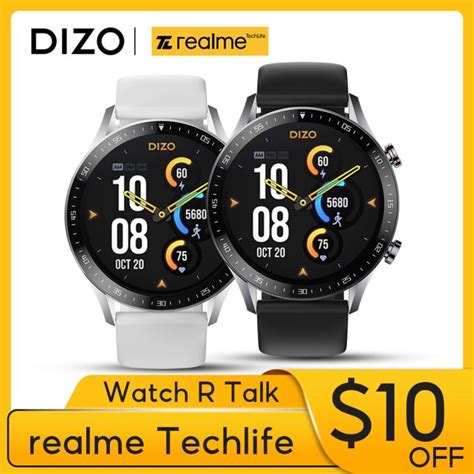 Realme Techlife Dizo Watch R Talk Smart Watch Amoled Display With