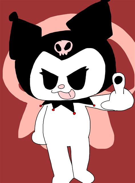 Kuromi But Digital By Doggonnys On Newgrounds