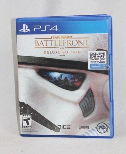 Star Wars Battlefront Deluxe Edition Ps Walmart Complete W Trading