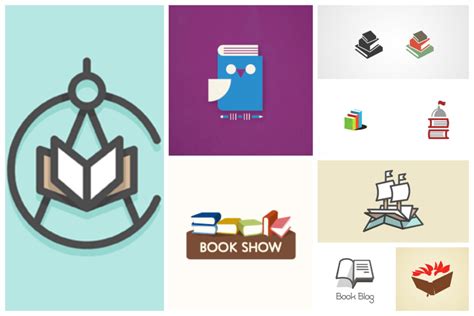 35 Book Based Logo Designs | Inspirationfeed