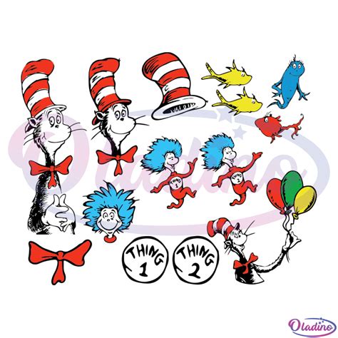 Funny Cat In The Hat Svg Digital File Dr Seuss Svg Dr Seuss Quotes