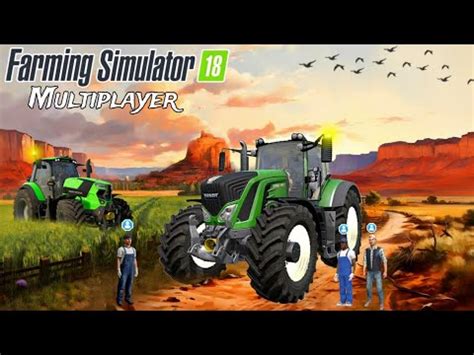 Fs Multiplayer Sowing Wheats Aad Big Trail Farming Simulator