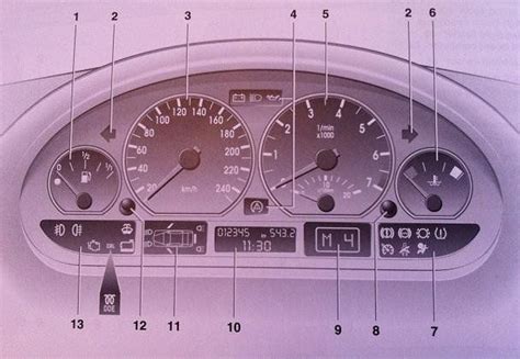 Bmw 3 Series E46 Dashboard Warning Lights Diagram E46 Bmw Wa