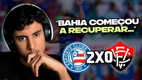 REACT DO RENATINHO BAHIA 2 X 0 VITÓRIA MELHORES MOMENTOS 22ª