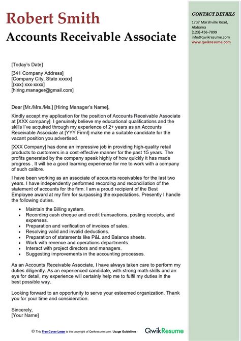 Insurance Broker Cover Letter Sample