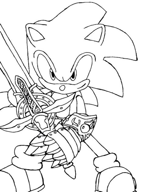 Desenhos Do Shadow Sonic Para Imprimir E Colorir Pintar