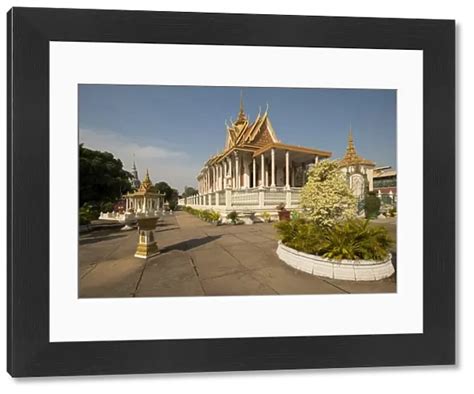 Framed Print Of Wat Preah Keo Morakot Silver Pagoda