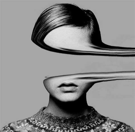 Twiggy Distortion Photography Glitch Art Surrealism Photography