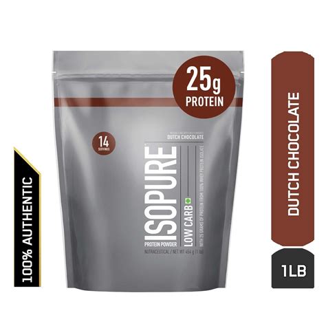 Buy Isopure Low Carb Whey Protein Isolate Powder Lb G