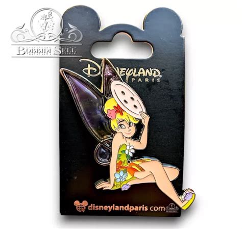 PIN DISNEY CLOCHETTE Bouton Peter Pan OE 2024 Disneyland Paris DLP EUR