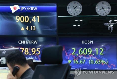 원엔 환율 900원대 초반 흐름 네이트 뉴스