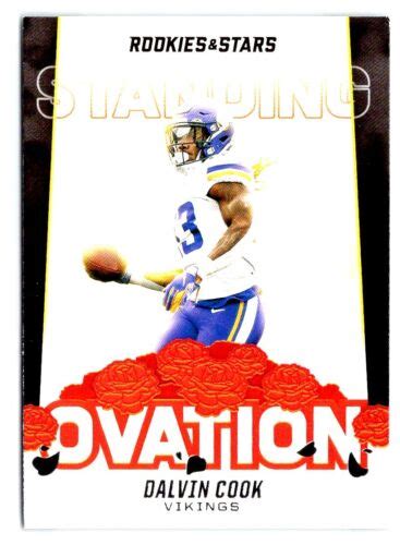 Dalvin Cook Panini Rookies Stars Standing Ovation So Insert