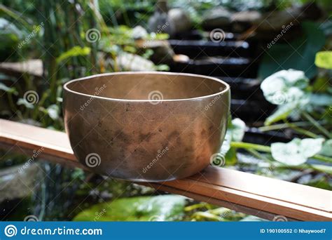 Tibetan Singing Bowls Close Up For A Sound Healing Therapy Session