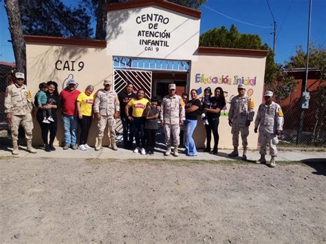 Ejercito Mexicano Realiza Labor Social En El Centro De Atencion