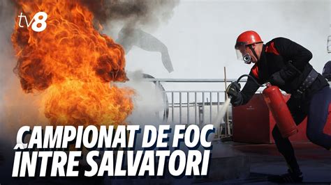 Campionat de foc între salvatori Peste 200 de salvatori și pompieri se