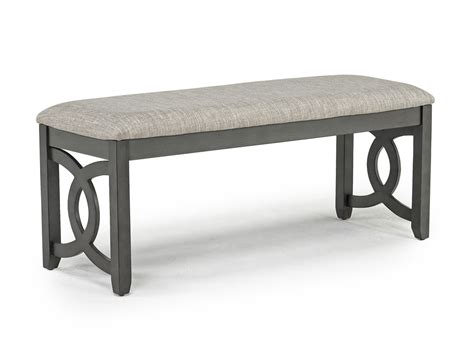 Gia Dining Bench in Gray | Dining Benches | Dining Room