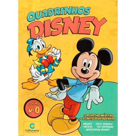 LIVRO HISTORIA EM QUADRINHOS AVENTURAS DISNEY N 0 CULTURAMA Queiroz