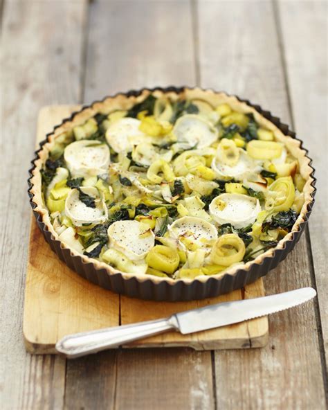 La recette de la quiche poireaux chèvre de Cyril Lignac Marie Claire