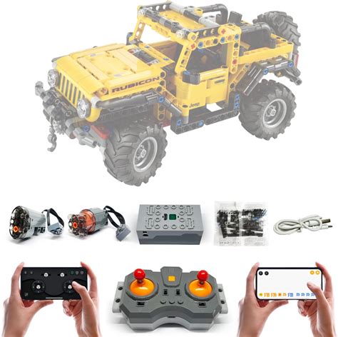 Motors And Remote Control Set For Lego 42122 With 2 Motor App Control