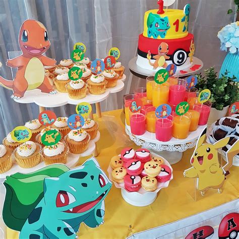 Pokemon Dessert Table The Baking Experiment